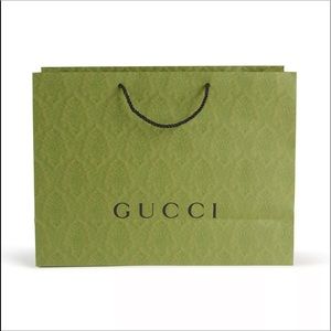 Gucci paper bag